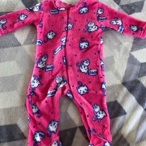 Pink Fluffy Bodysuit